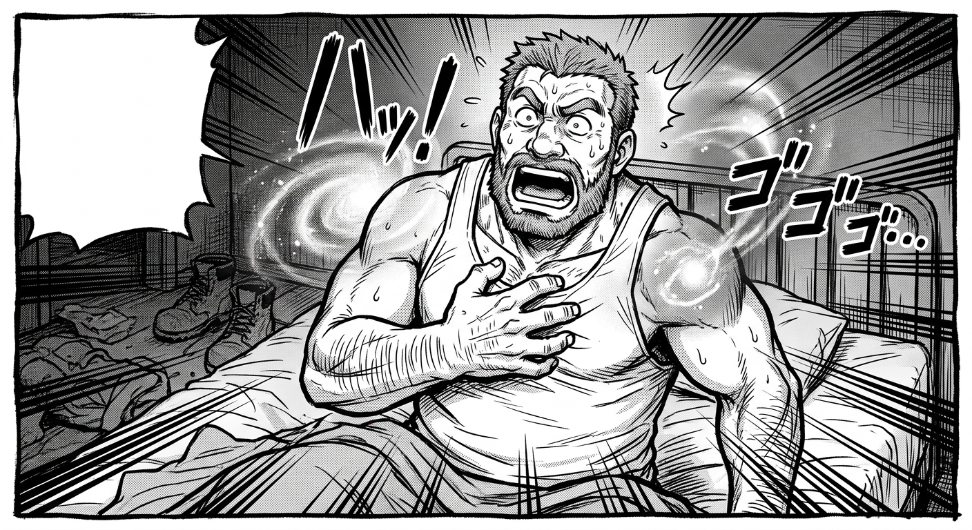 I was a white body of pure cosmic energy...