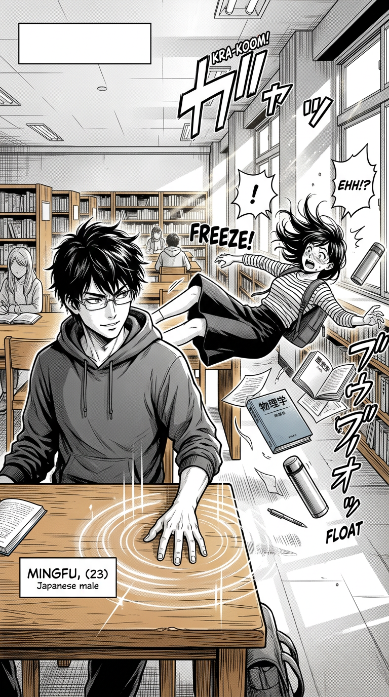 “引力从来不是把物体拉向地面。引力是把时空掰弯。而我……可以把弯的地方掰直。”